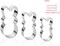 Easter Bunny Cookie Cutter Set – 3 Pieces Stainless Steel Rabbit Cutters in Assorted Sizes